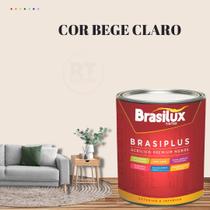 Tinta de Parede Semi Brilho Marrom 800ml Brasiplus Acrilica Lavável.