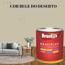 Tinta de Parede Semi Brilho Marrom 800ml Brasiplus Acrilica Lavável.