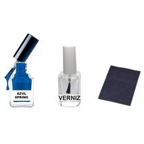 Tinta De Retoque Tira Risco Carro Citroen - Azul Spring Tinta De Retoque Tira Risco Carro Citroen - Azul Spring