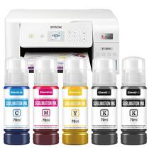 Tinta de sublimação ChemU 5x70 ml para impressoras EcoTank Tinta de sublimação ChemU 5x70 ml para impressoras EcoTank