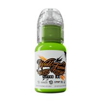 Tinta de tatuagem World Famous Northern Lights Green 15ml vegana