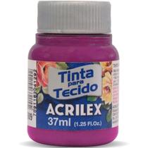 Tinta de tecido 37ml Acrilex -Magenta 549 Tinta de tecido 37ml Acrilex -Magenta 549 Tinta de tecido 37ml Acrilex -Magenta 549 Tinta de tecido 37ml Acrilex -Magenta 549