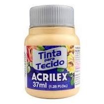 Tinta de tecido Acrilex amarelo pele 538 37ml
