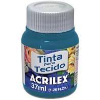 Tinta de tecido Acrilex aqua marina 803 37ml