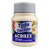 Tinta de tecido Acrilex areia 817 37ml