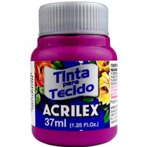 Tinta de tecido Acrilex magenta 549 37ml Tinta de tecido Acrilex magenta 549 37ml