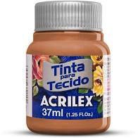 Tinta de tecido Acrilex marrom café 953 37ml