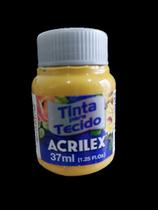 Tinta de tecido Acrilex ocre ouro 573 37ml Tinta de tecido Acrilex ocre ouro 573 37ml