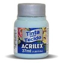 Tinta de tecido Acrilex verde glacial 552 37ML