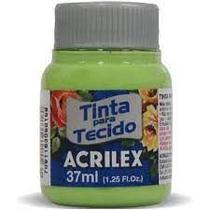 Tinta de tecido Acrilex verde kiwi 985 37ml