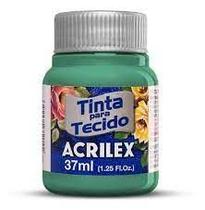 Tinta de tecido Acrilex verde mar 630 37ml Tinta de tecido Acrilex verde mar 630 37ml
