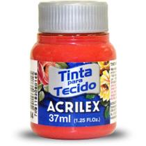 Tinta de Tecido Fosca 04140 37ml Vermelho Natal 984 Acrilex Tinta de Tecido Fosca 04140 37ml Vermelho Natal 984 Acrilex