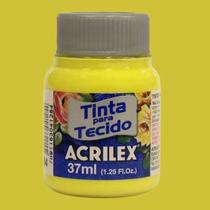 Tinta de Tecido Fosca 37ml 504 - Amarelo Limao