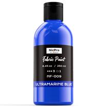 Tinta de tecido Nicpro Blue 250mL para móveis e roupas