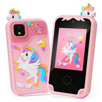 Tinta de vento para celular infantil para meninas Toys Smart Phone com 8 GB Tinta de vento para celular infantil para meninas Toys Smart Phone com 8 GB