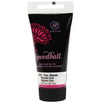 Tinta De Xilogravura Speedball Base Agua 3423 Magenta 37Ml Tinta De Xilogravura Speedball Base Agua 3423 Magenta 37Ml