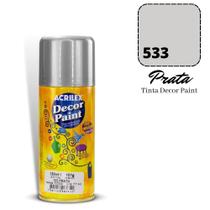 Tinta Decor Paint Acrilex 150ml 533 Prata