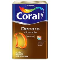 Tinta Decora Acrílica Premium Semi Brilho 18 Litros Branca - 5239355 - CORAL