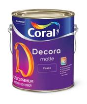 Tinta Decora Matte HD Fosca 3,6l Branca Coral