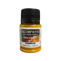 Tinta Decorfix 150 Brilhante 353 Amarelo Ocre 37ml