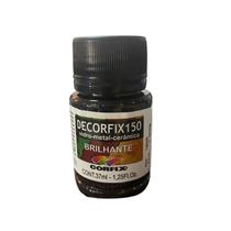 Tinta Decorfix 150 Brilhante 37ml 353 Amarelo Ocre Corfix