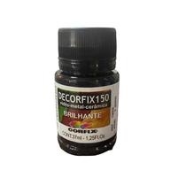 Tinta Decorfix 150 Brilhante 37ml 440 Marrom Ambar Corfix