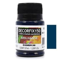 Tinta Decorfix 150 Brilhante 37ml - Metal, Vidro e Cerâmica