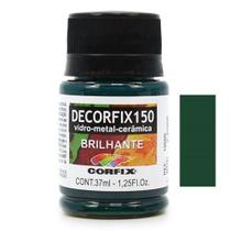 Tinta Decorfix 150 Brilhante 37ml - Metal, Vidro e Cerâmica