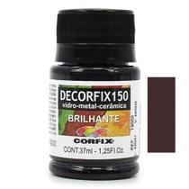 Tinta Decorfix 150 Brilhante 37ml - Metal, Vidro e Cerâmica