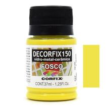 Tinta Decorfix 150 Fosca 37ml - Metal, Vidro e Cerâmica