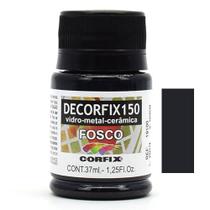 Tinta Decorfix 150 Fosca 37ml - Metal, Vidro e Cerâmica