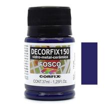 Tinta Decorfix 150 Fosca 37ml - Metal, Vidro e Cerâmica