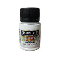 Tinta Decorfix 150 Fosco 37ml 301 Branco Corfix Tinta Decorfix 150 Fosco 37ml 301 Branco Corfix