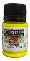 Tinta Decorfix 150 Fosco 37ml 302 Amarelo Limão Corfix Tinta Decorfix 150 Fosco 37ml 302 Amarelo Limão Corfix