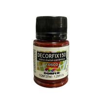 Tinta Decorfix 150 Fosco 37ml 314 Vinho Corfix Tinta Decorfix 150 Fosco 37ml 314 Vinho Corfix