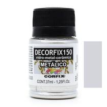 Tinta Decorfix 150 Metálico 37ml - Metal, Vidro e Cerâmica