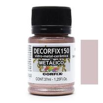 Tinta Decorfix 150 Metálico 37ml - Metal, Vidro e Cerâmica