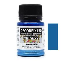 Tinta Decorfix 150 Metálico 37ml - Metal, Vidro e Cerâmica