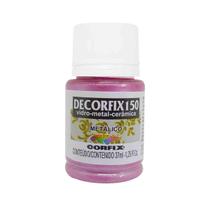 Tinta Decorfix 150 Metálico 390 Rosa 37Ml