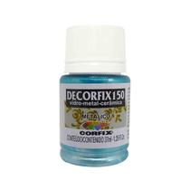 Tinta Decorfix 150 Metálico 406 Azul Tifani 37Ml