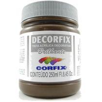 Tinta Decorfix Marrom 250Ml -Ref 319