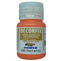 Tinta Decorfix Metalica 396 Vermelho 37Ml