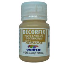 Tinta Decorfix Metalica 400 Estanho 37Ml