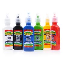 Tinta Dimensional 3D Brilliant - 6 cores