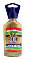 Tinta Dimensional 3d Relevo Glitter Acrilex - 201 Ouro
