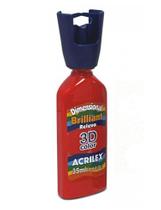 Tinta Dimensional Brilhante 35ml - 507 Vermelho Fogo Acrilex