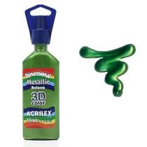 Tinta Dimensional Metallic Relevo Acrilex 35ml