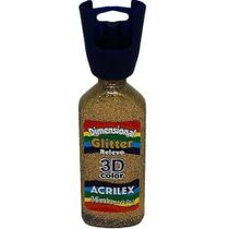 Tinta Dimensional Relevo 3D Glitter Ouro Tinta Dimensional Relevo 3D Glitter Ouro