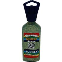 Tinta Dimensional Relevo 3D Glitter Verde Citrico Tinta Dimensional Relevo 3D Glitter Verde Citrico