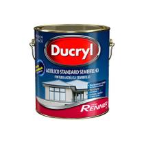Tinta Ducryl Semibrilho Renner Branca - 3,6lt
